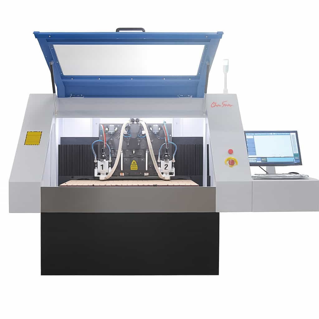 cnc drilling machine work for pcb