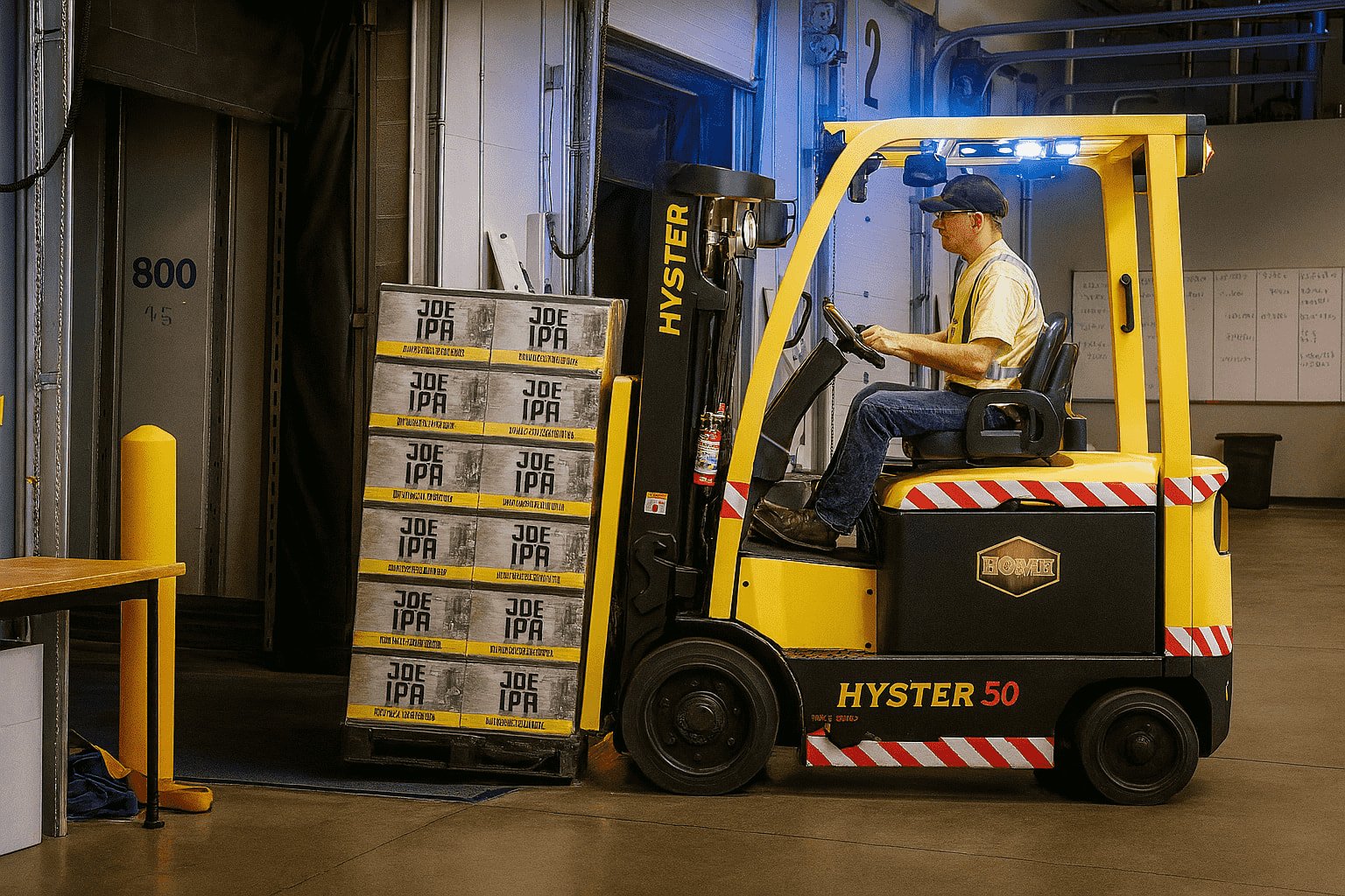 difference between tow motor and forklift