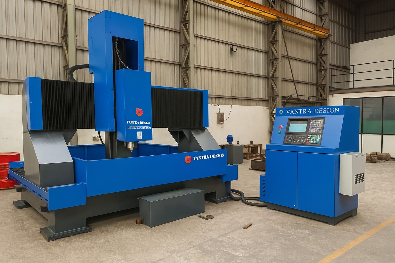 how cnc drilling machine works