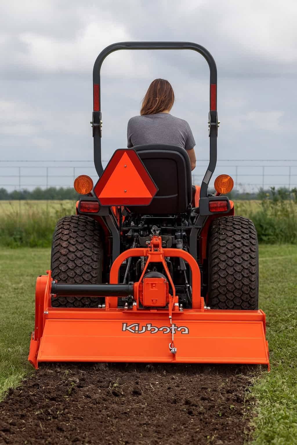 how does a rotary tiller work