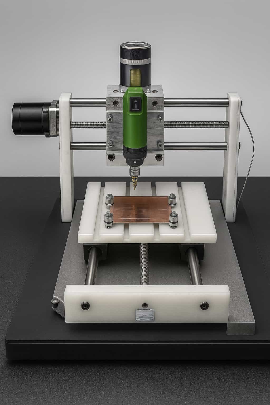 how to make a pcb drilling machine