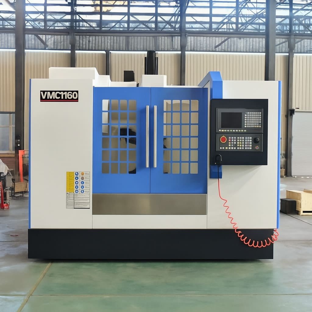 what does a typical cnc vertical machining center have