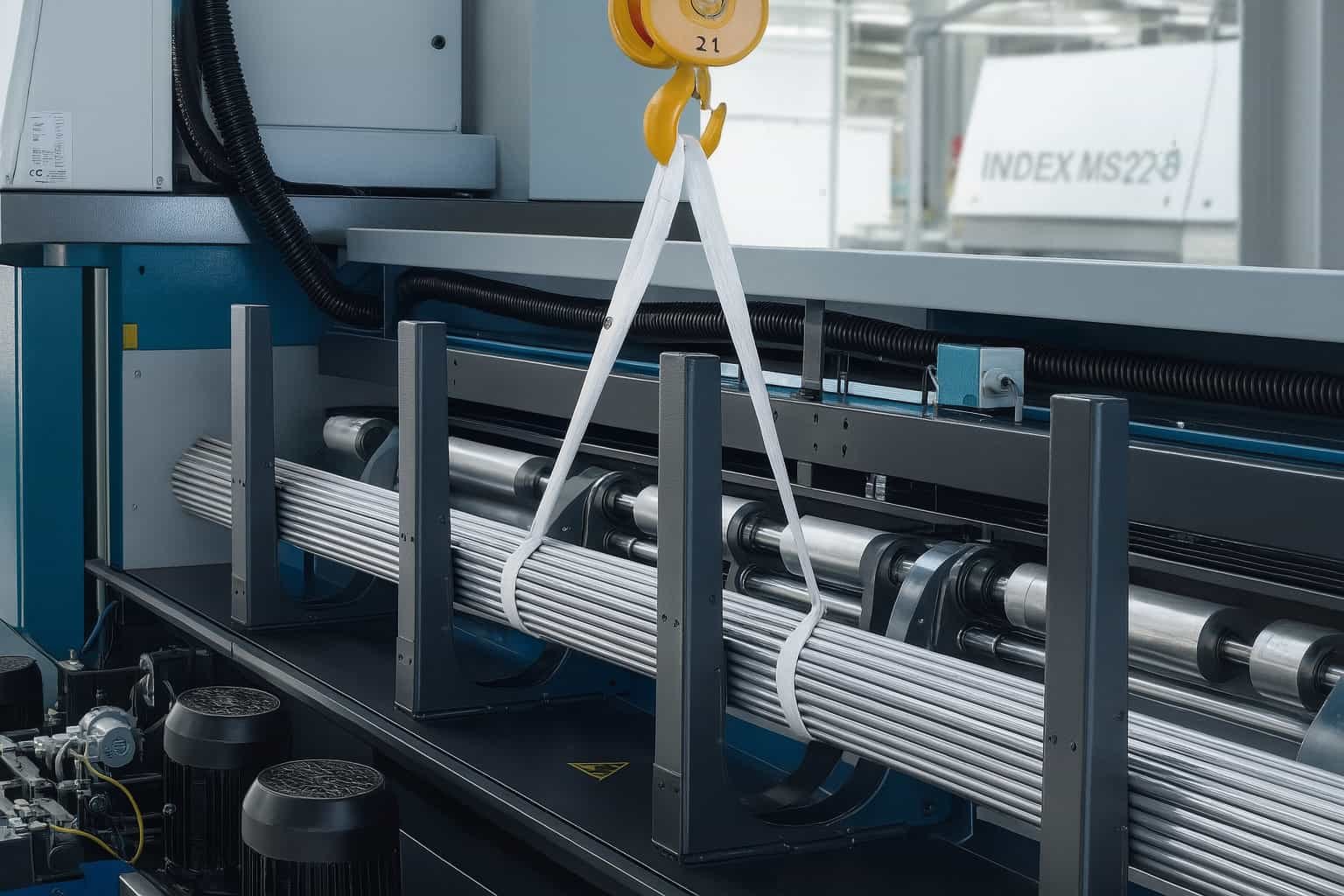 what is bar feeder cnc lathe