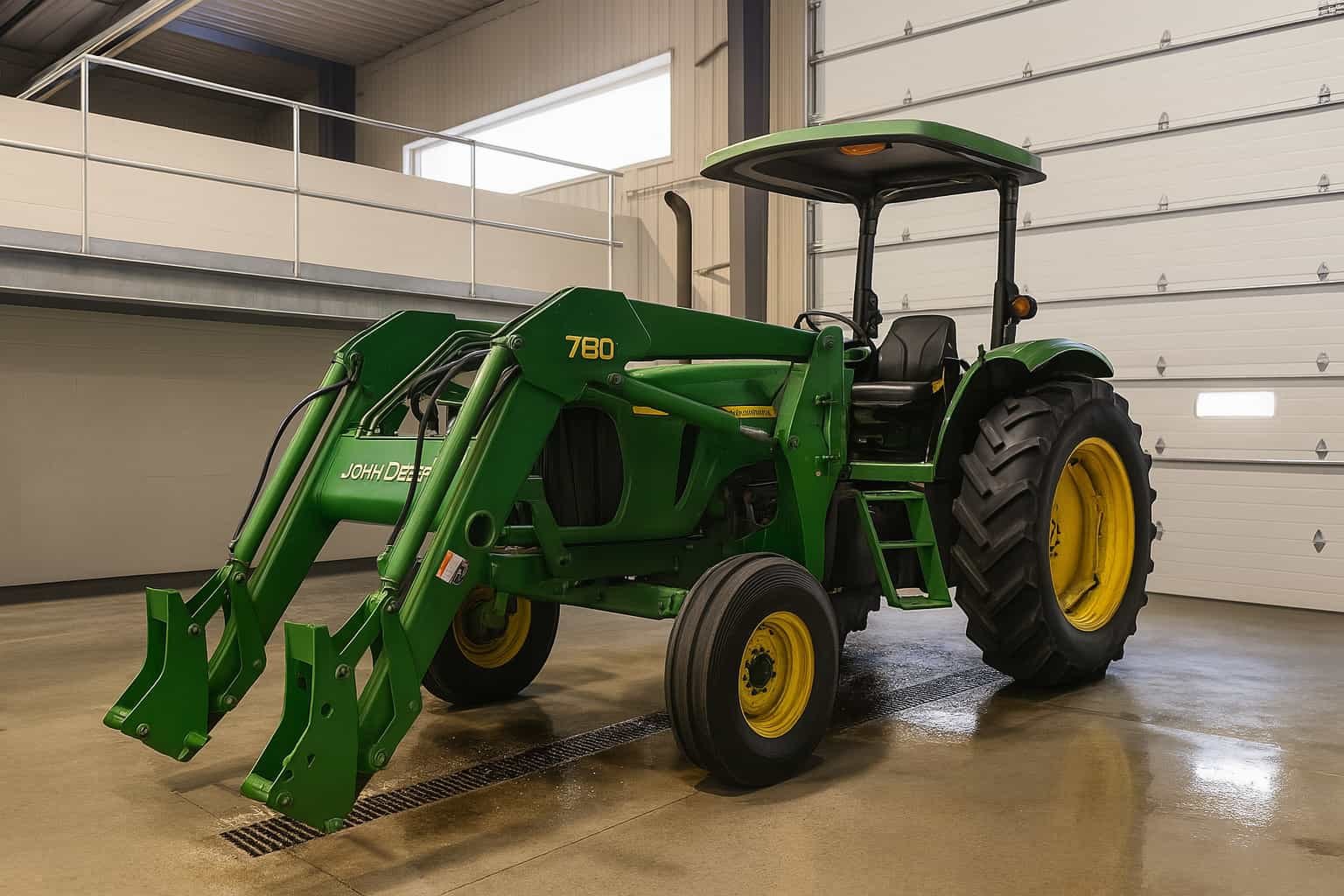 what is a row crop tractor