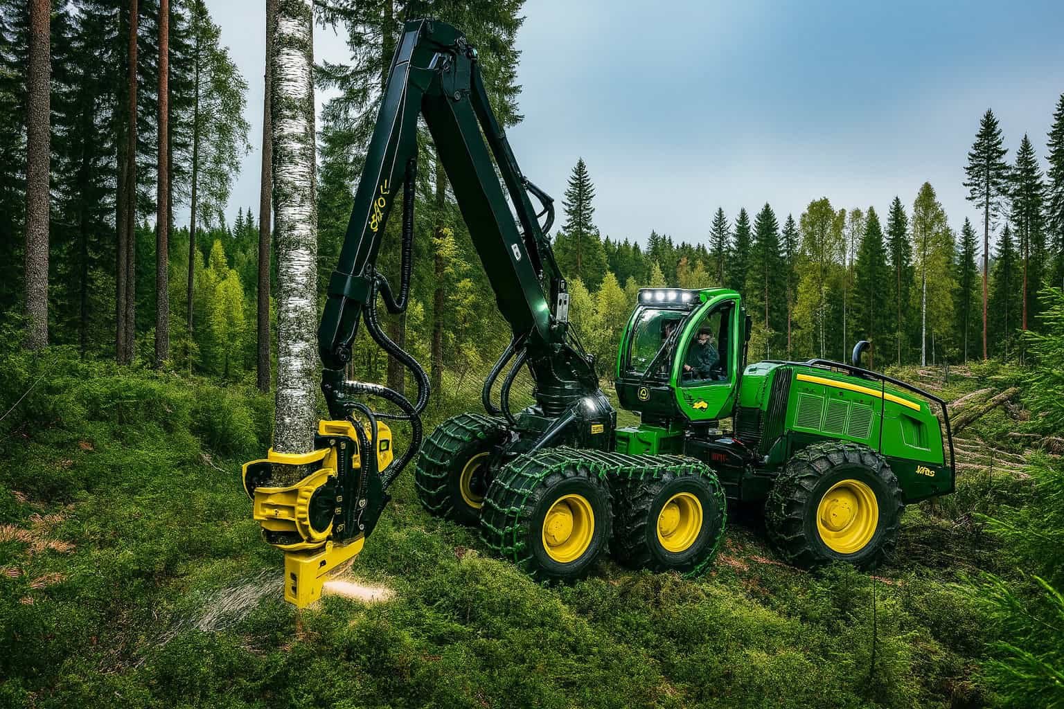 what is a tree harvester