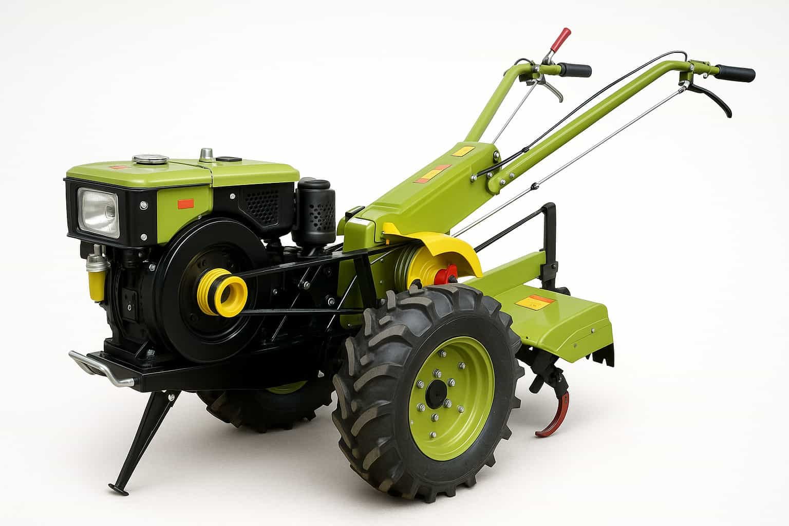 what is the standard turning radius of a wheeled tractor
