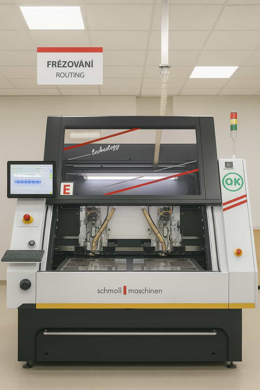 the advantage of a cnc drilling machine for pcb