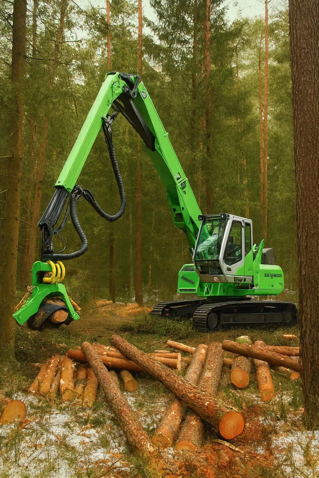 the advantages of a tree harvester