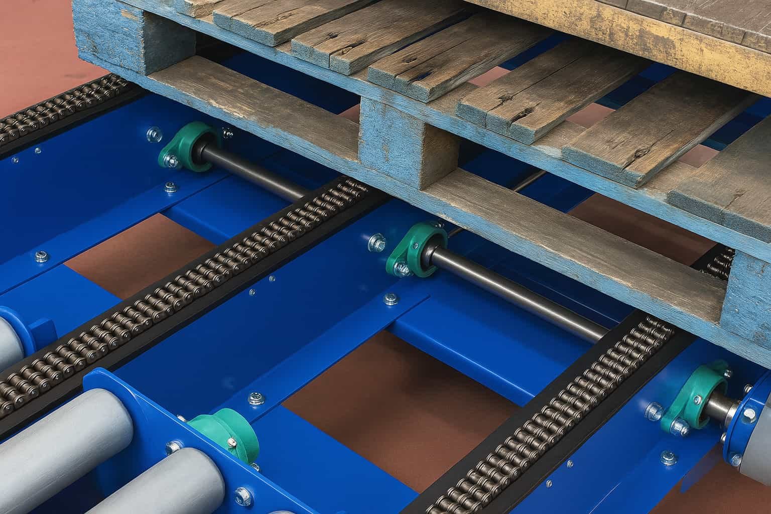 the chain conveyor working principle