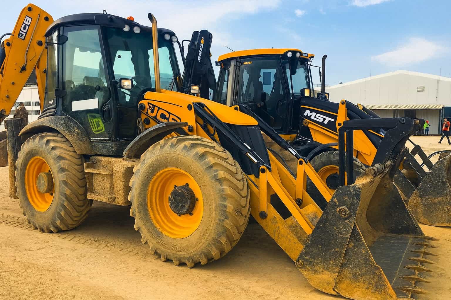 the difference between a backhoe and a front loader