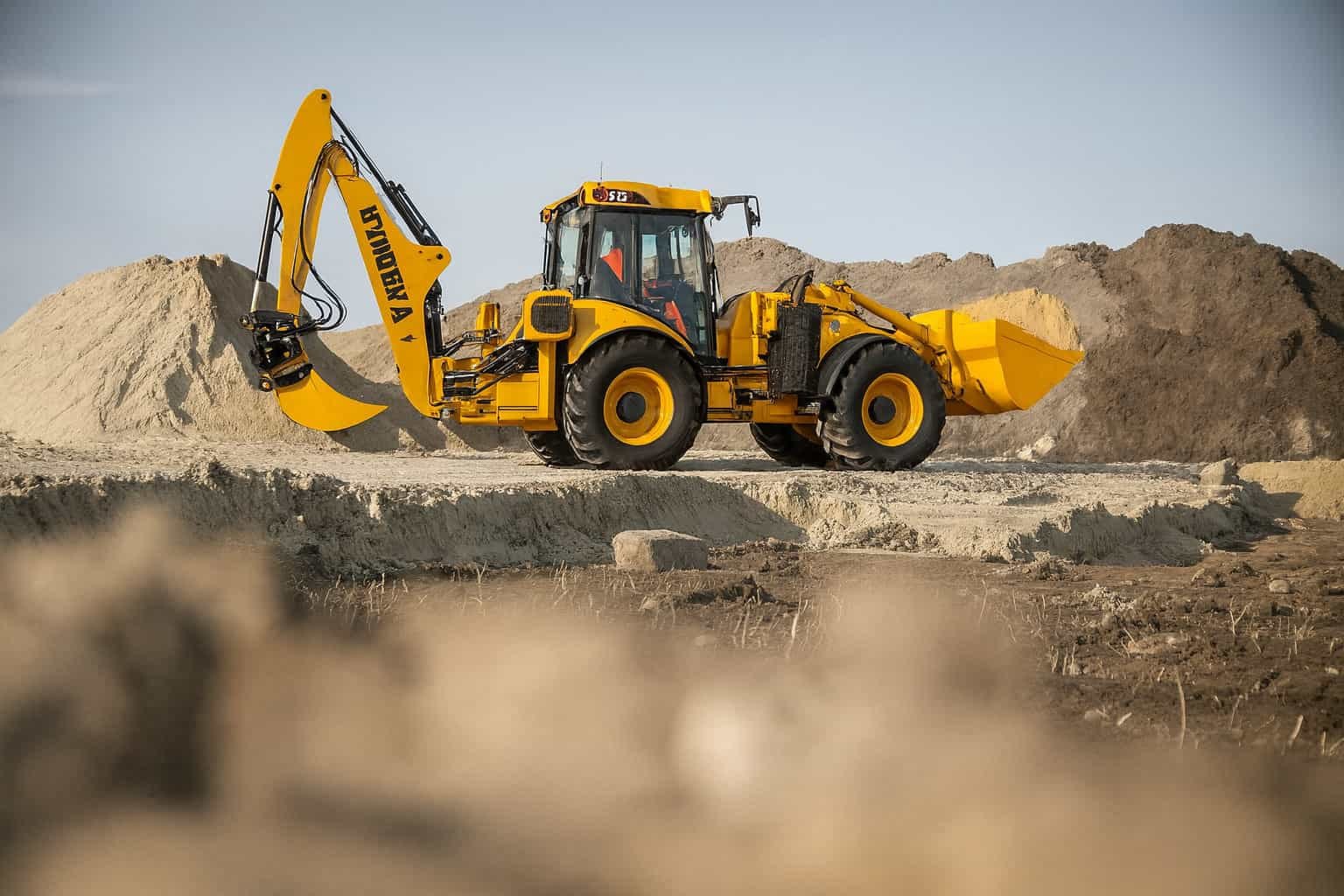 the advantages of a backhoe