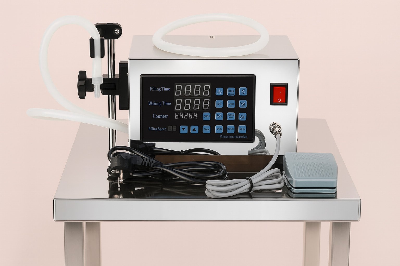 the application of a digital liquid filling machine
