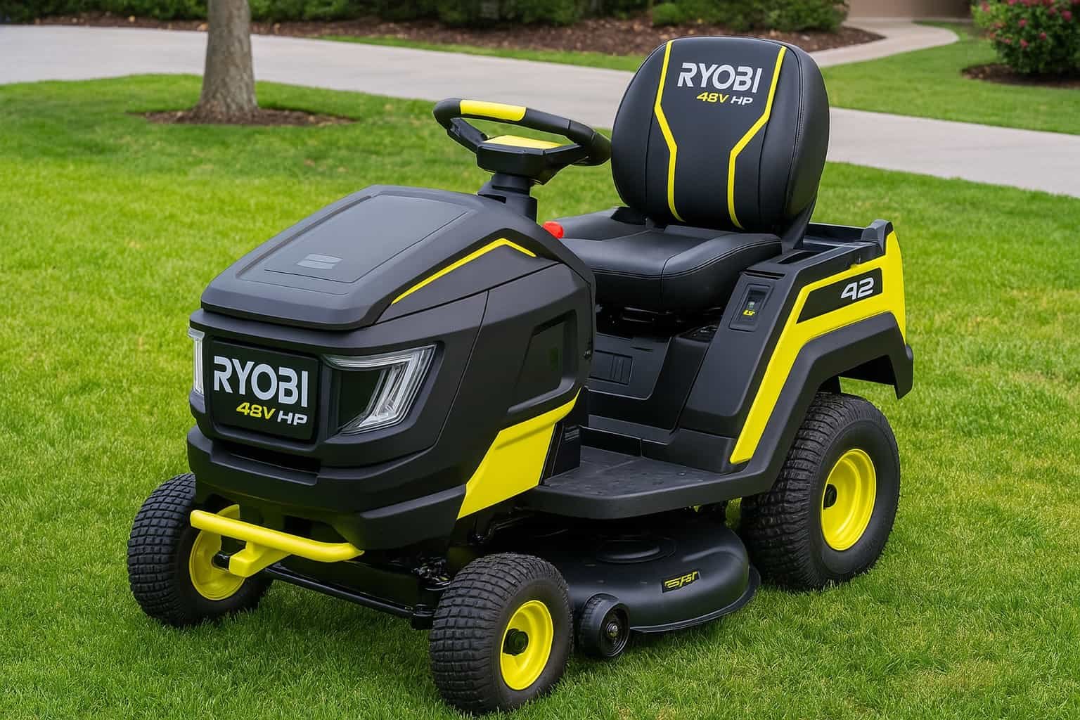 the difference between a garden tractor and a lawn tractor
