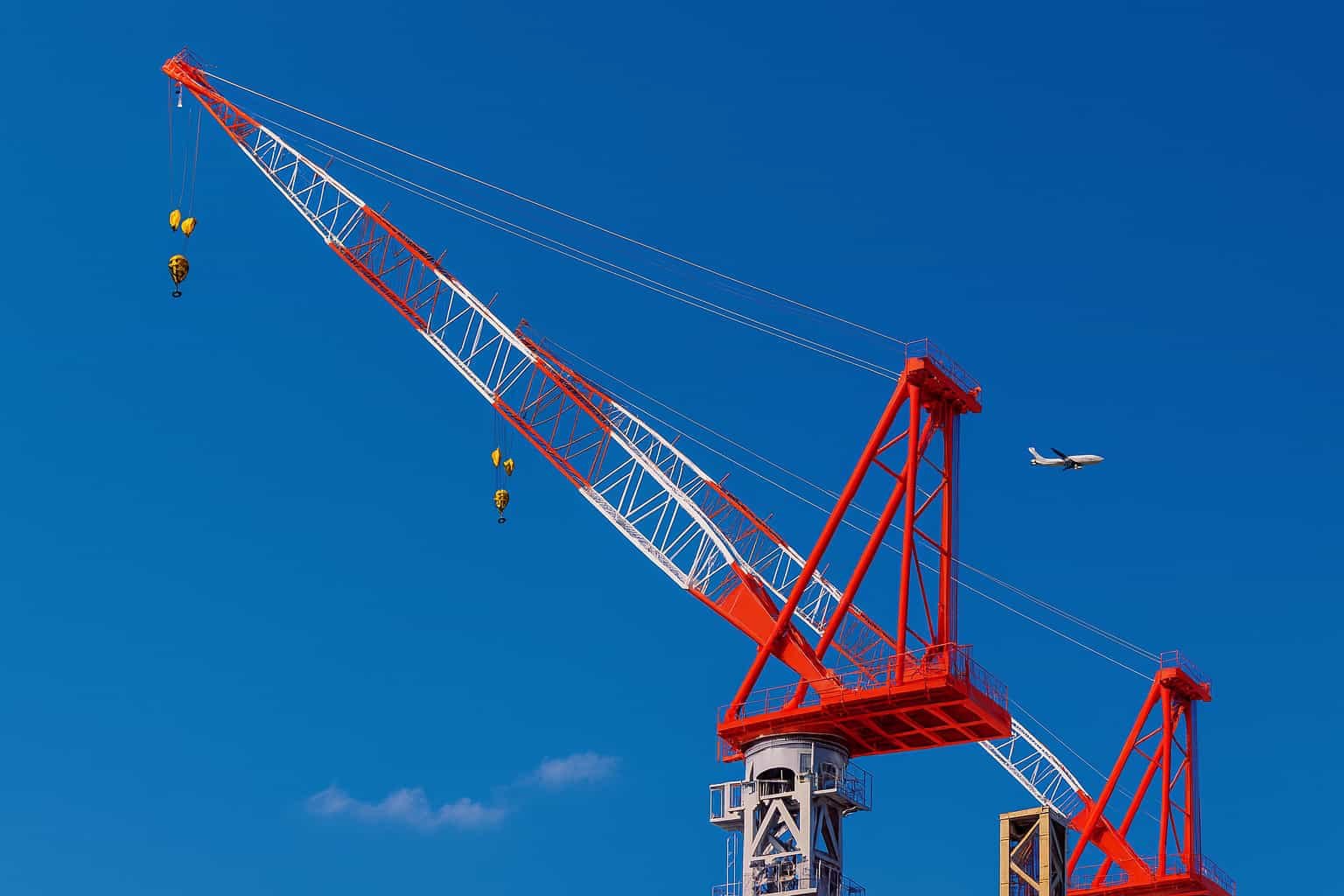 the difference between a crane and a tower crane