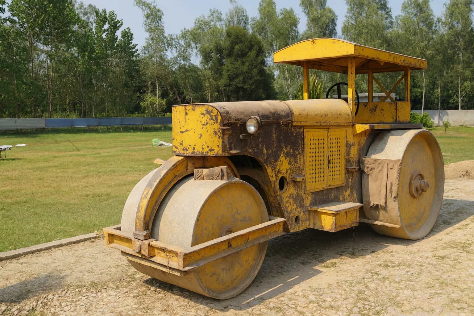 the difference between a road roller and a vibratory roller