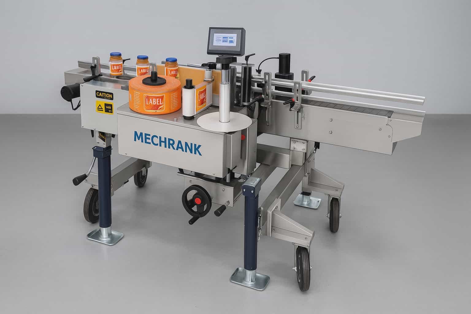 the principle of labeling machines