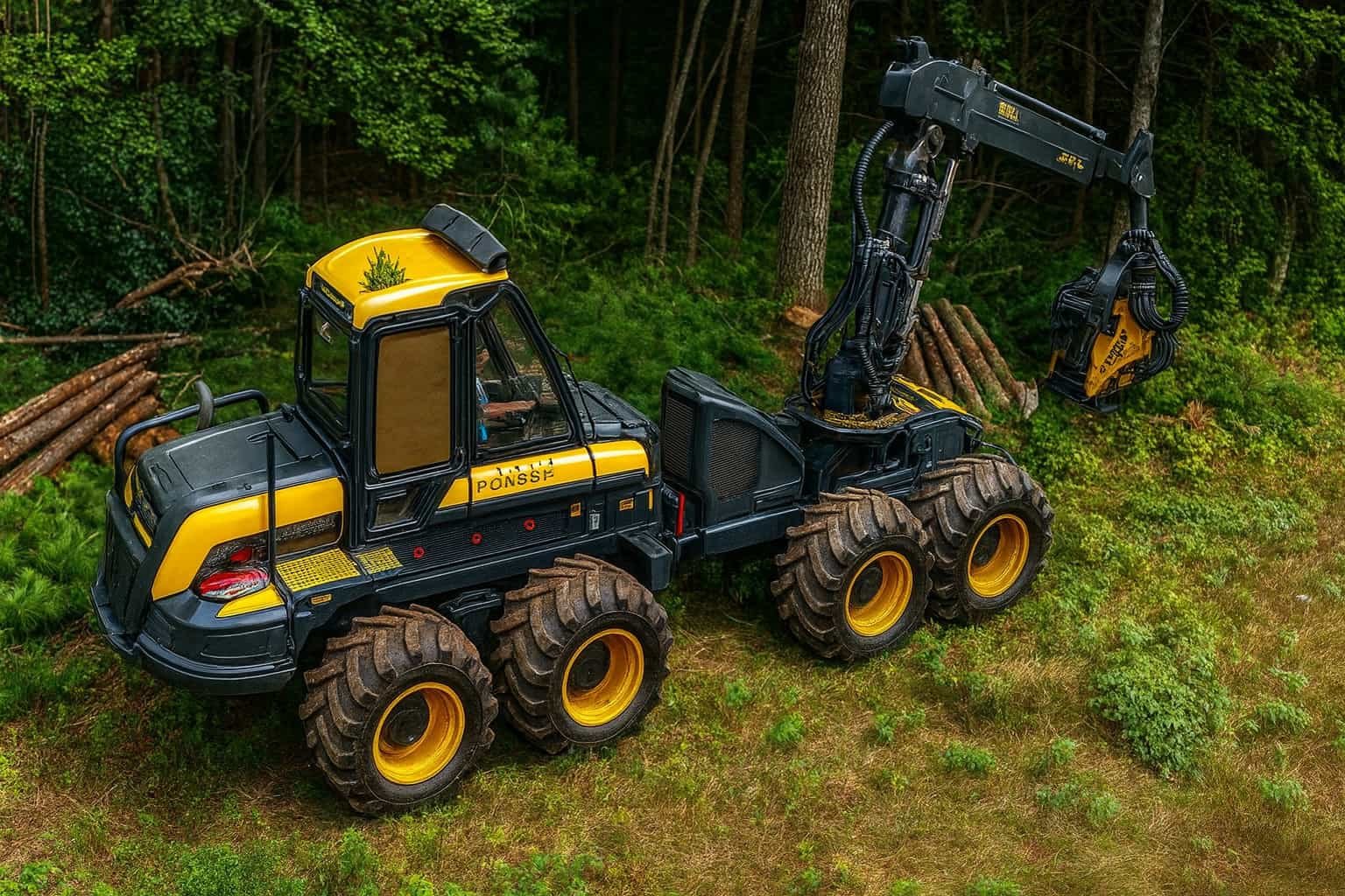 the purpose of a tree harvester