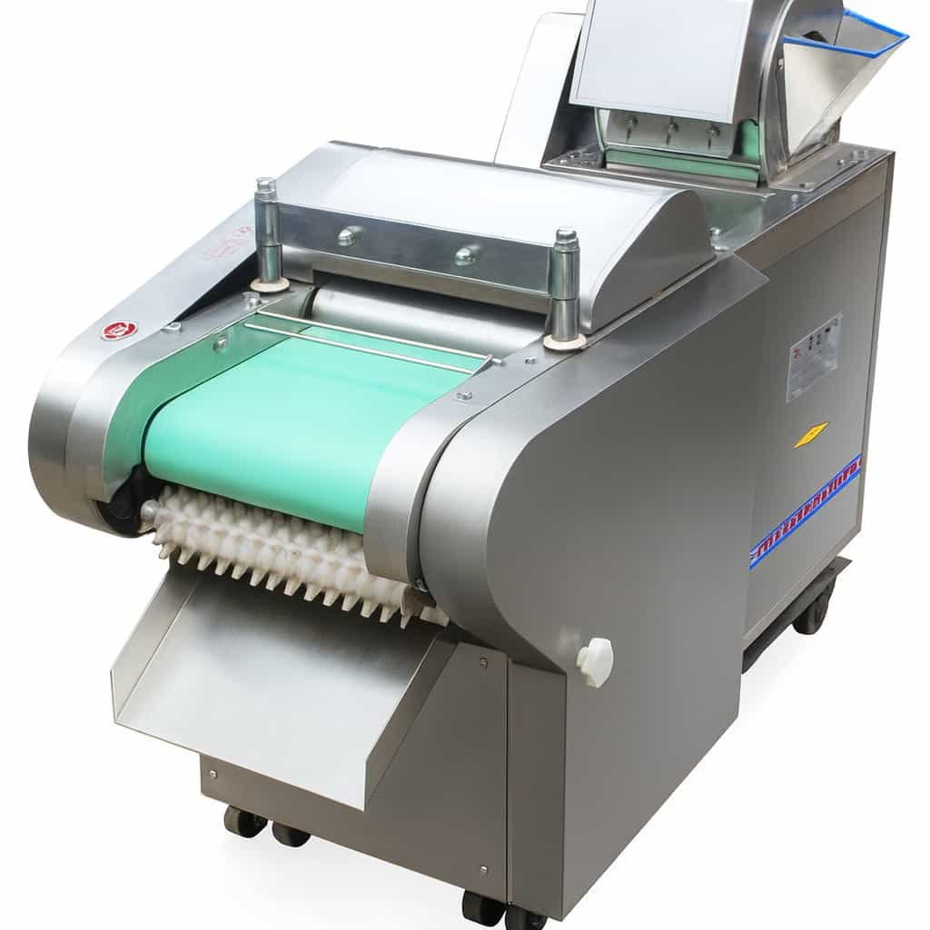 use a vegetable cutter machine