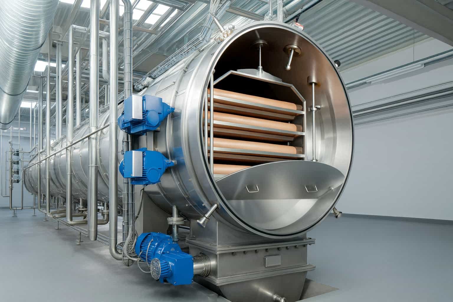 vacuum drying process work