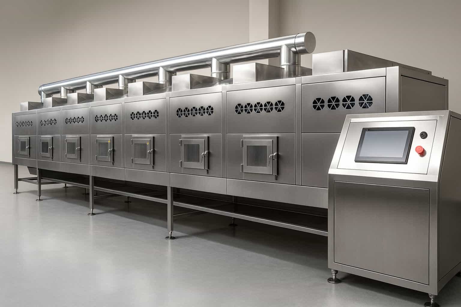 the applications of tunnel dryers