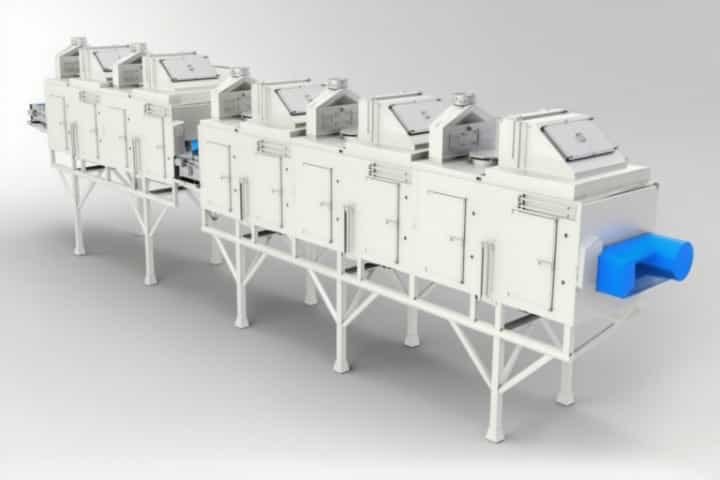 the key features of belt dryers