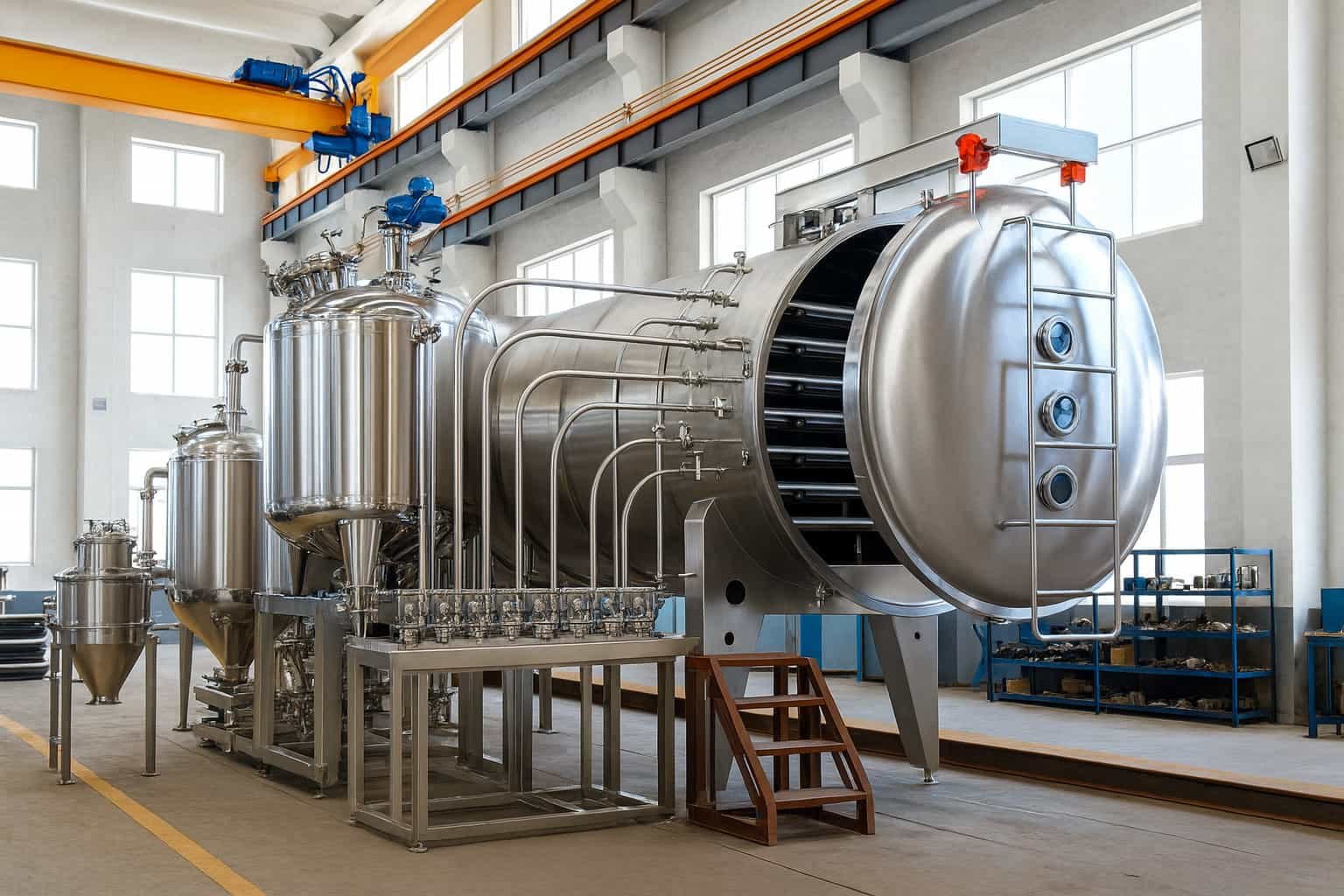 the main components of a tunnel dryer
